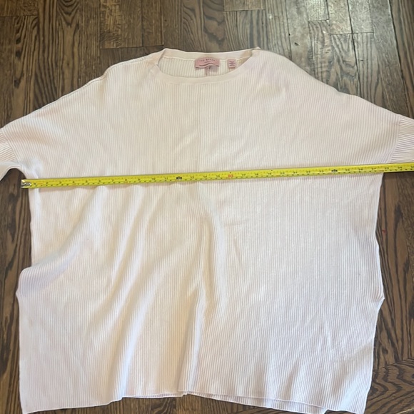 Ted Baker Oversized Knit Top in Light Pink - Picture 2 of 8